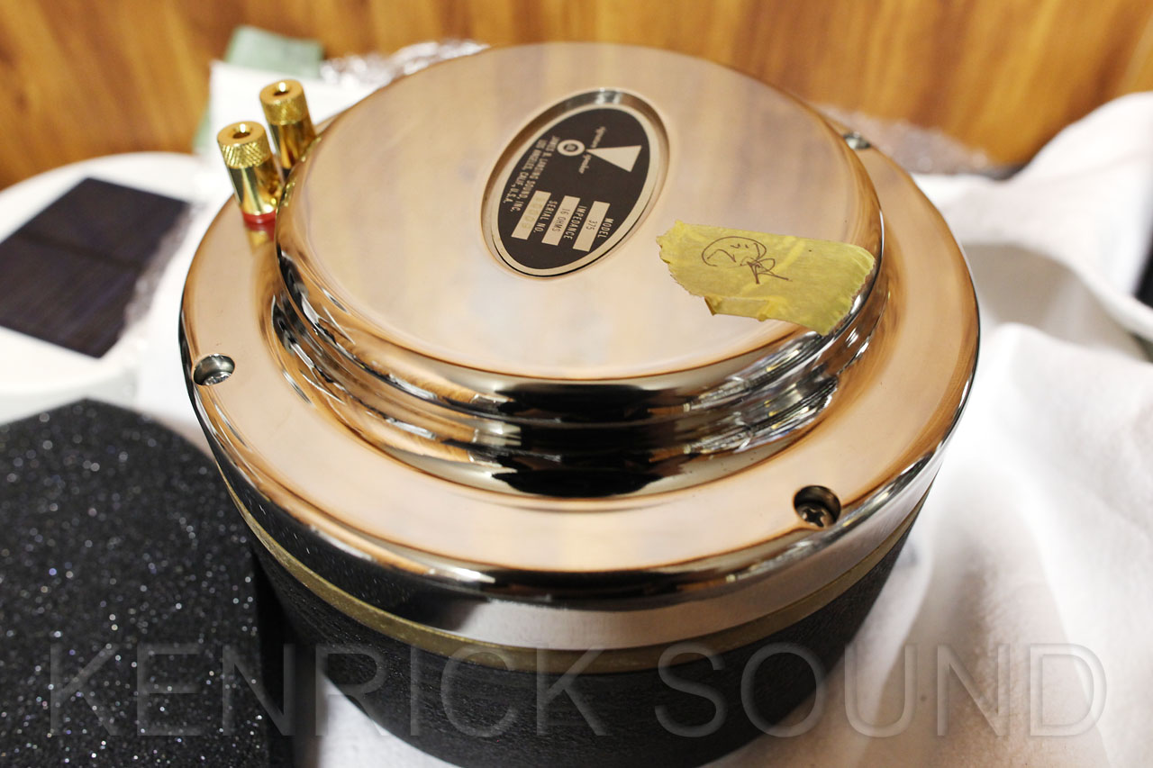 JBL 375用 新品ステンレス無垢バブルバック 376, 2440, 2441や2482にも