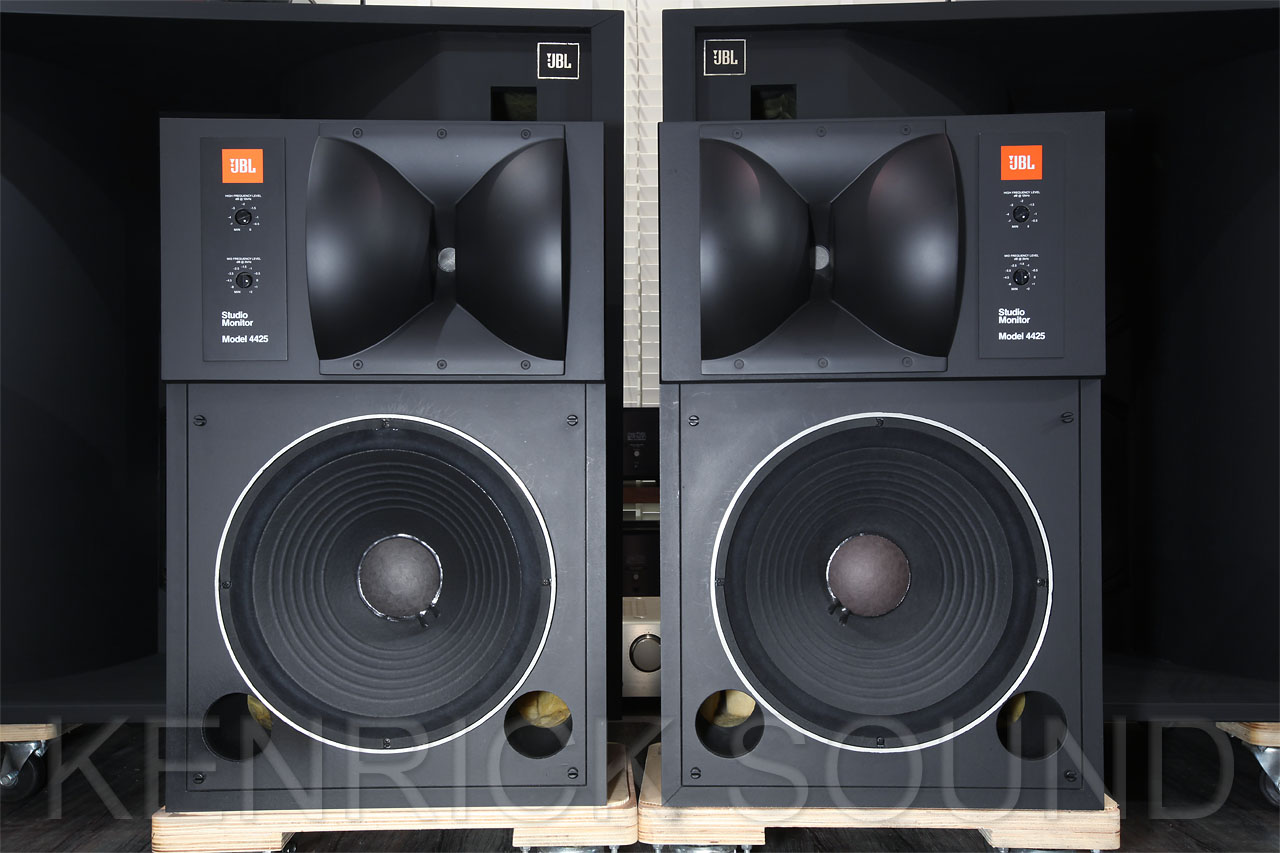 JBL 4425 セーム革エッジ仕様2wayバイラジアルスピーカー美品