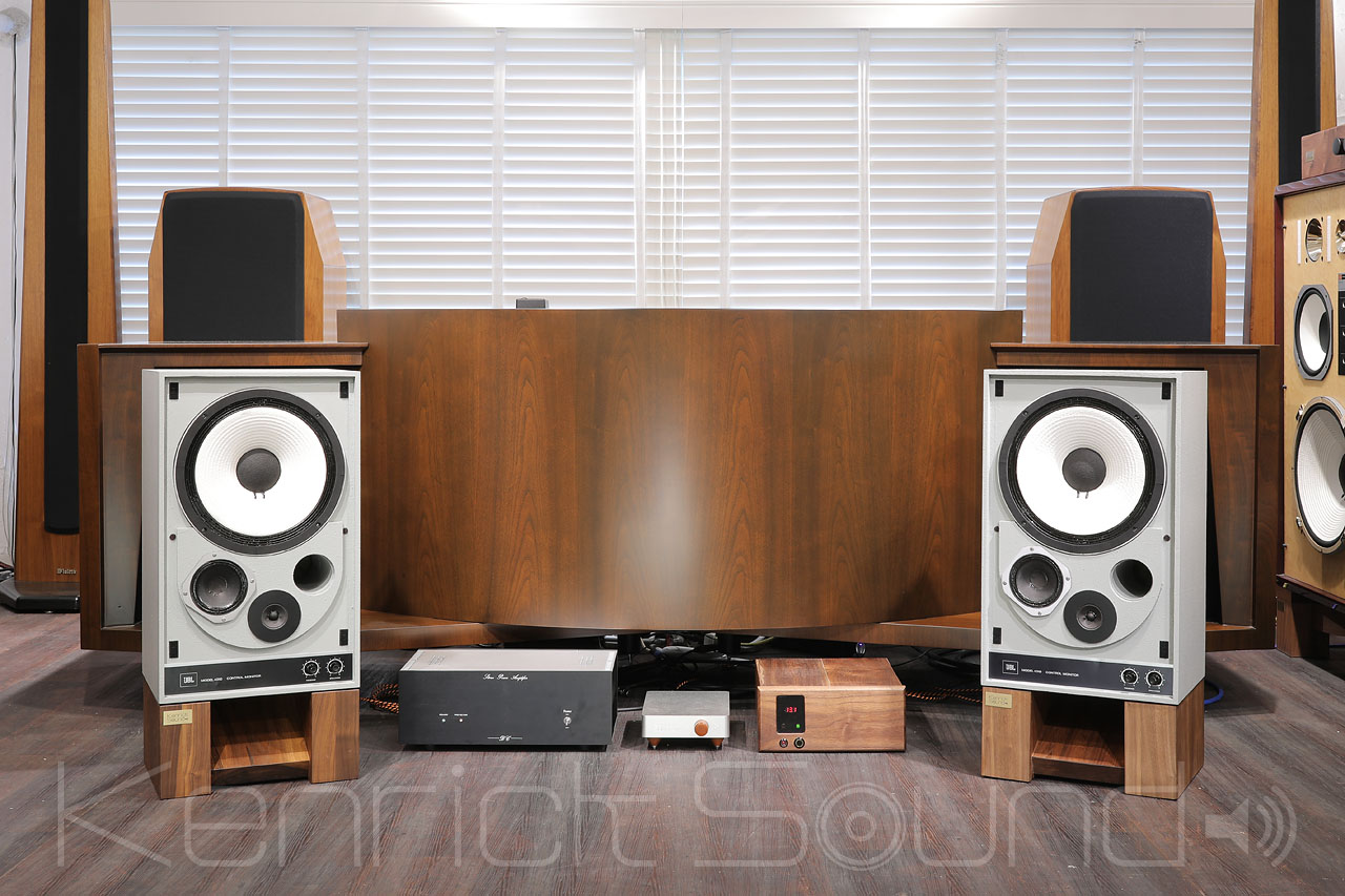 JBL 4310 バイワイヤー対応カルダス銅無垢端子 Silver Z-cap採用