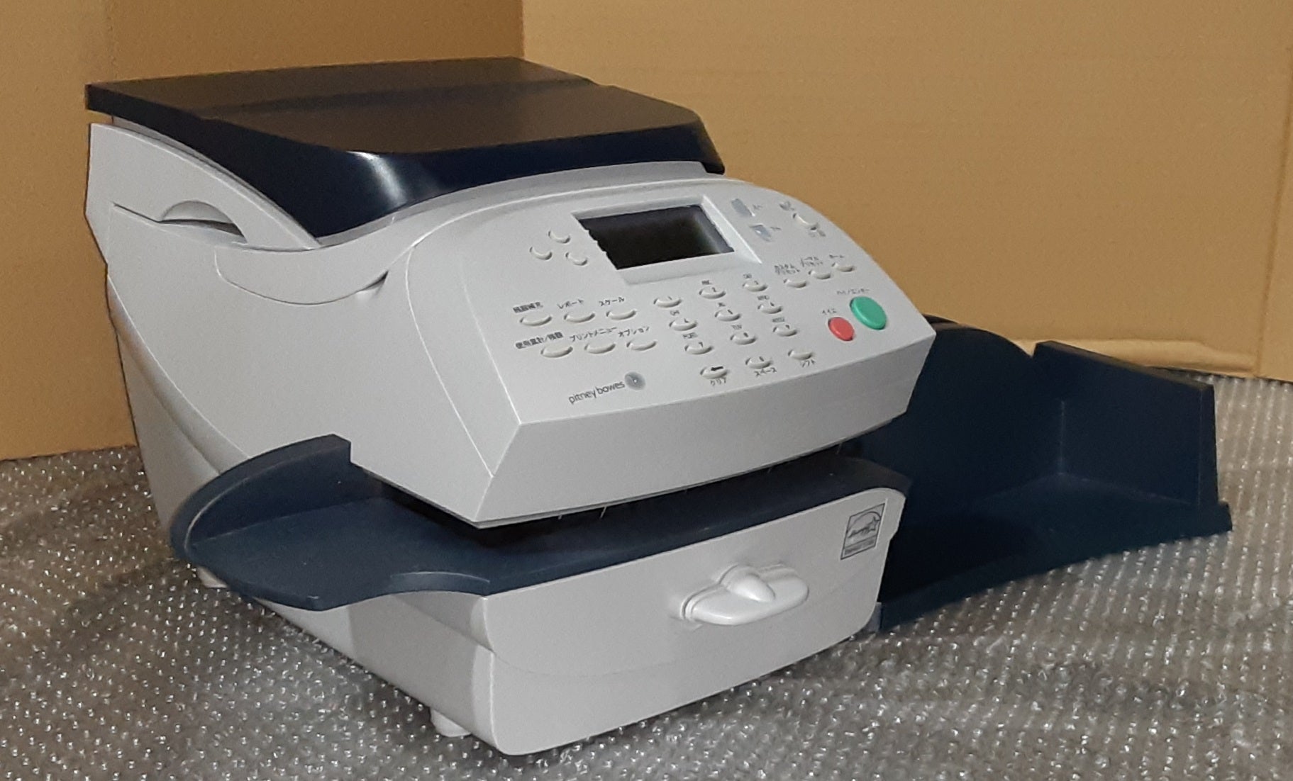 中古 ピツニーボウズ製 DM100S+ 郵便料金計器 郵便料金別納用機械