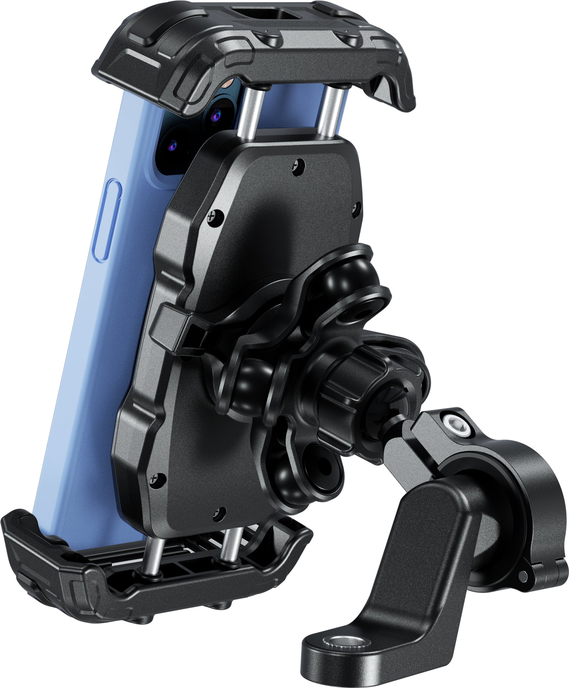 Kaedear クイックホールドⅡ Airアブソーバー スマホホルダー バイク用