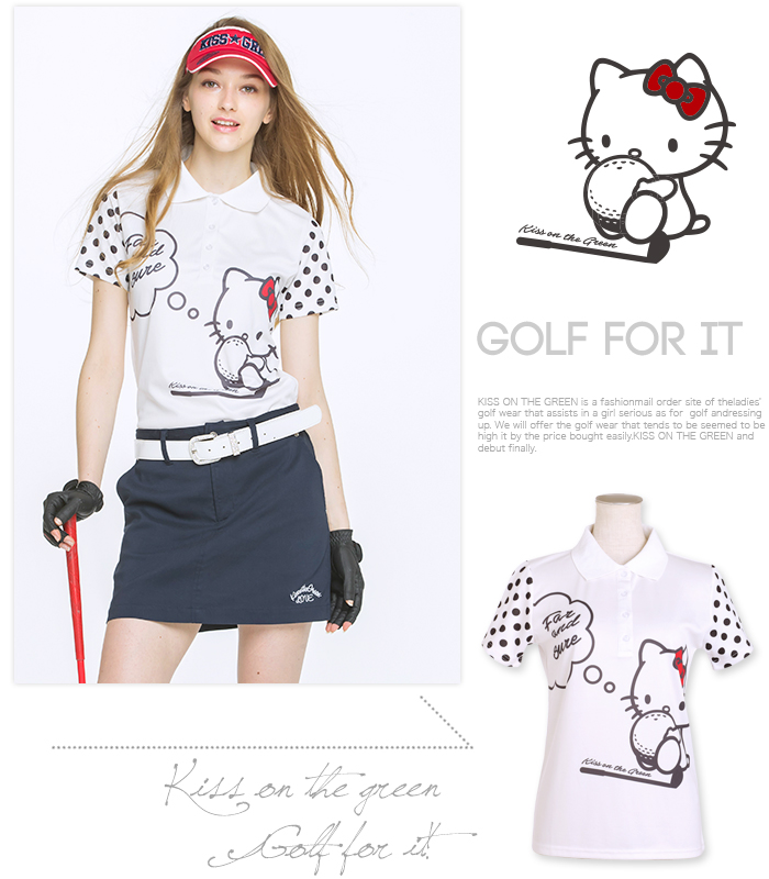 Hello Kitty×キスオンザグリーン限定コラボのゴルフウェア 発売開始