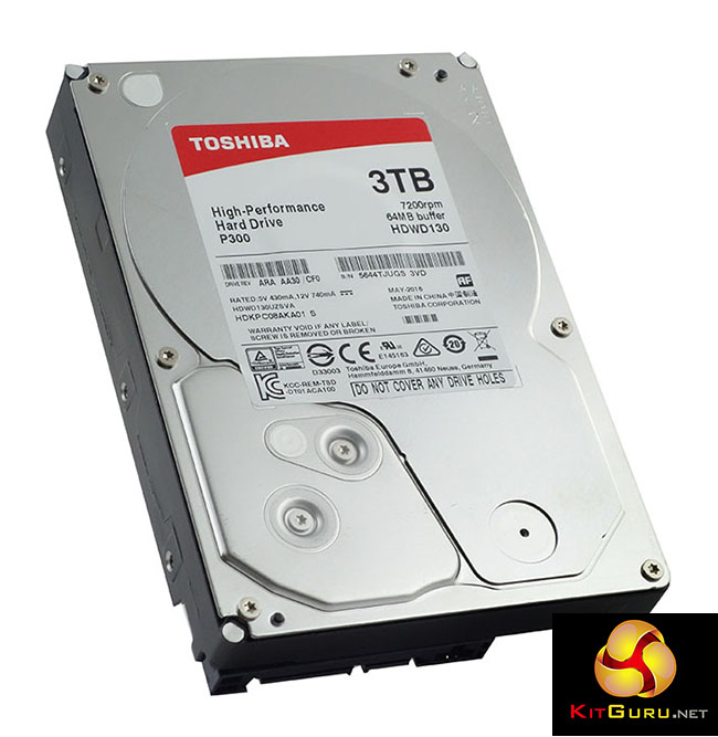 Toshiba P300 3TB HDD Review | KitGuru