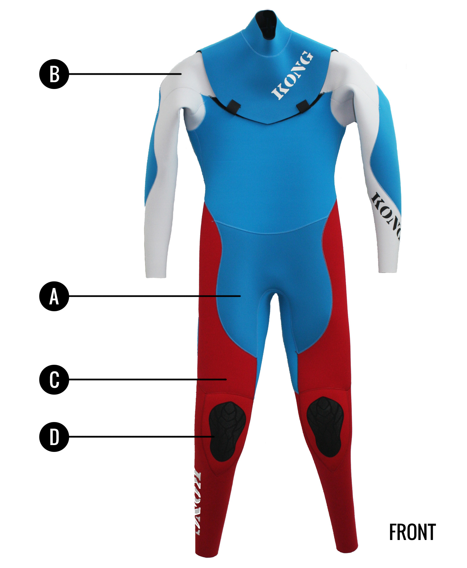 KG Model - Wetsuits ウエットスーツ - KONG コング