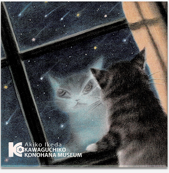 ダヤン わちたふぃーるど ものものアートタイル 河口湖木ノ花美術館 猫