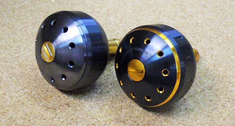 SHIMANO『夢屋アルミラウンド型パワーハンドルノブ』 | 釣具 小平商店