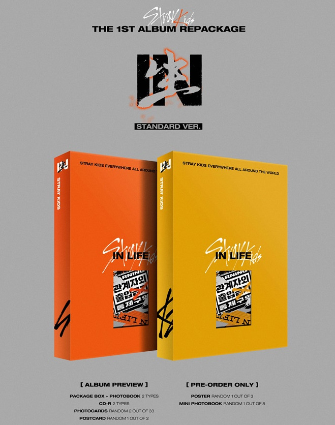 Stray Kids - The 1st Album Repackage [IN生 (IN LIFE)] Standard