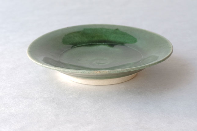 青織部小皿 浅井純介 | 作家もの和食器通販【暮らし用品】