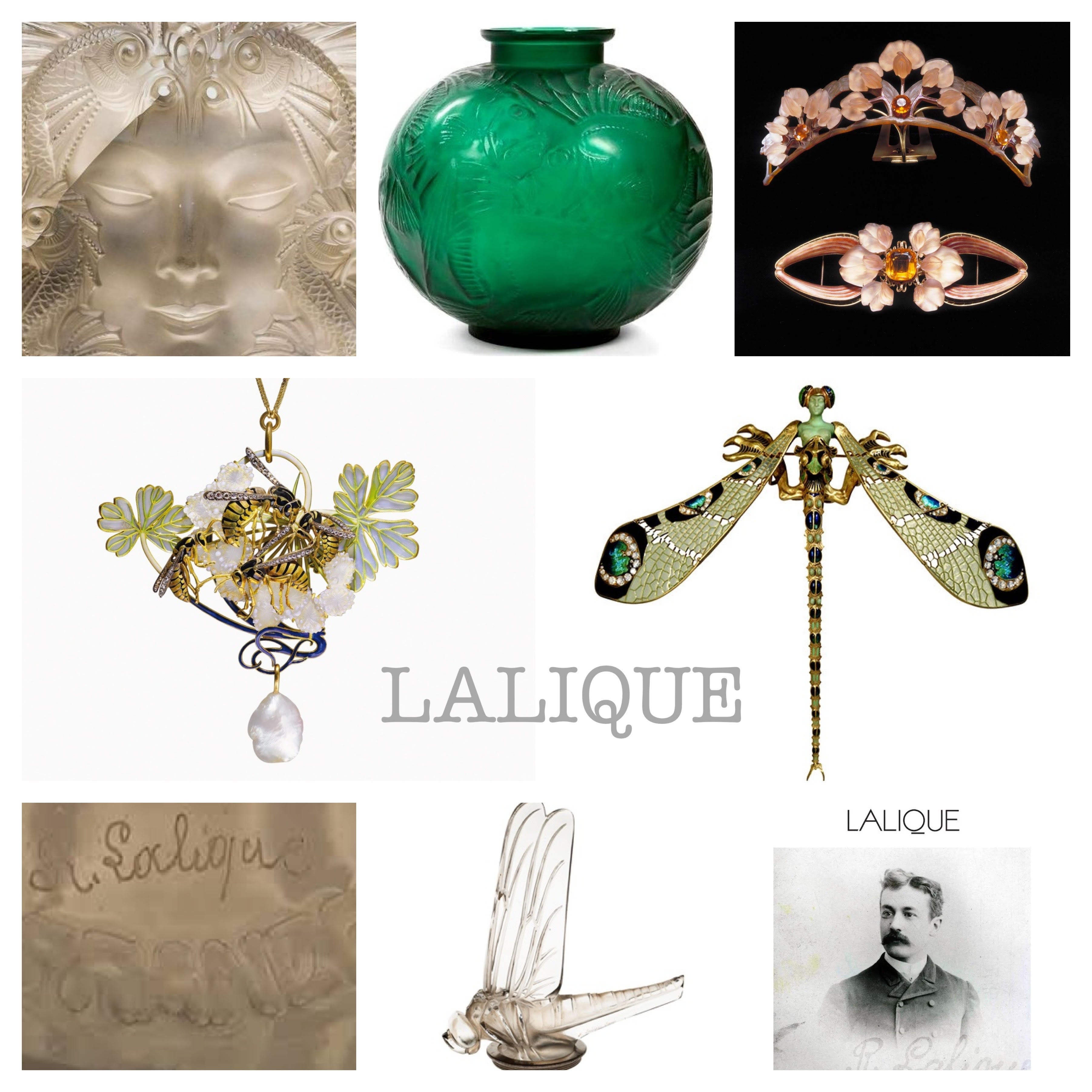 René Lalique: Master Glassmaker and Genius of Jewelry – Les