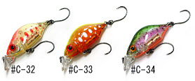 Bassday 管極ミノー33S カラーサンプル2