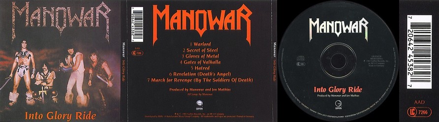 Into Glory Ride (CD) - Sir Laws Manowar Collection