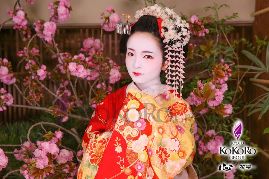 八重の桜☆ﾟ+.舞妓体験の素敵なお客様 ﾟ+.☆ | 京都祇園の花魁体験専門