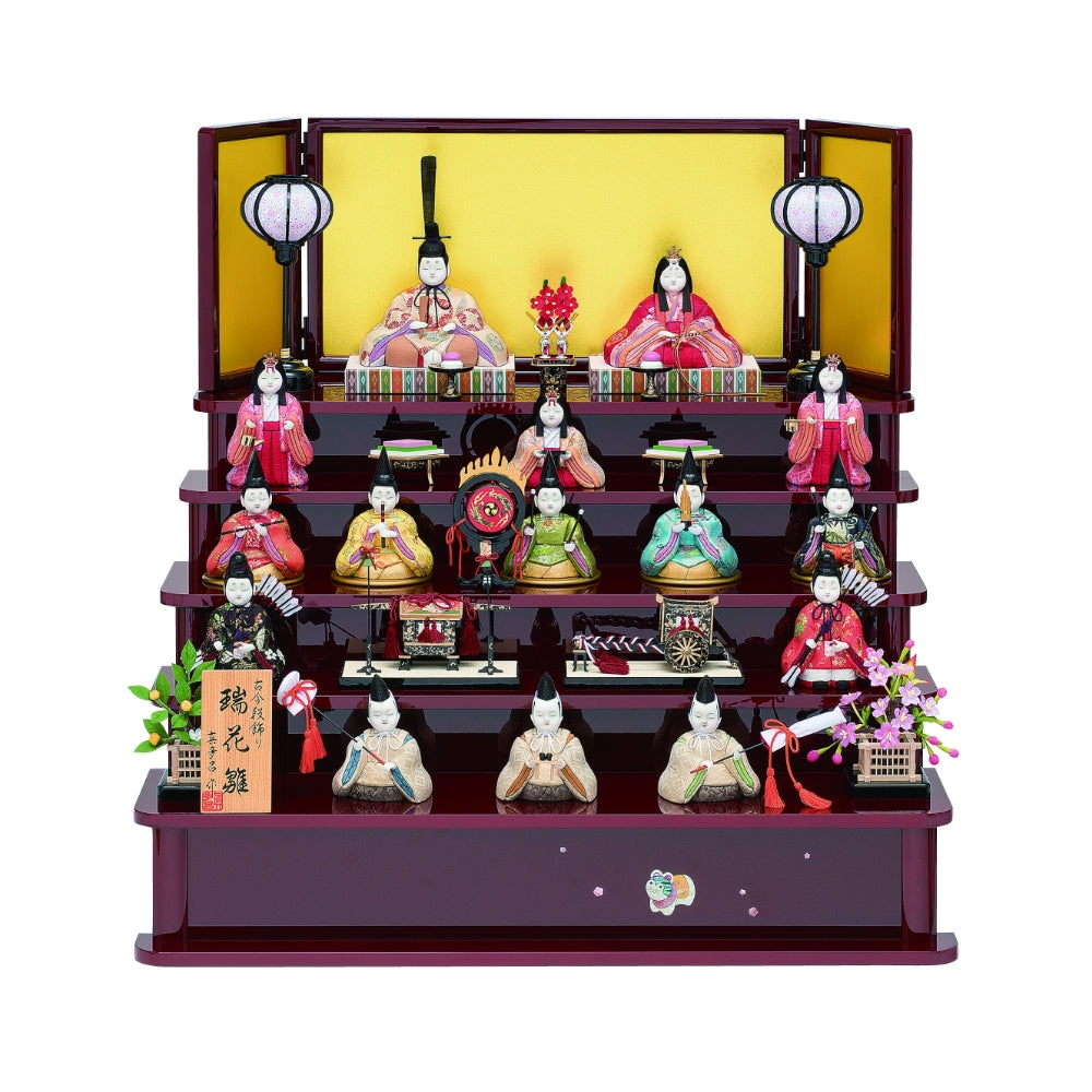 段飾り 瑞花雛 15人 – 株式会社真多呂