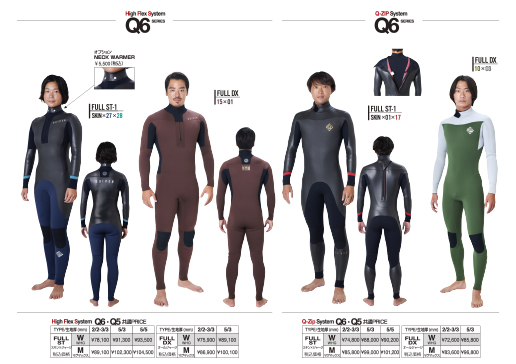 QUIVER Wetsuits (クイバーウエットスーツ) fall winter 2021 リリース