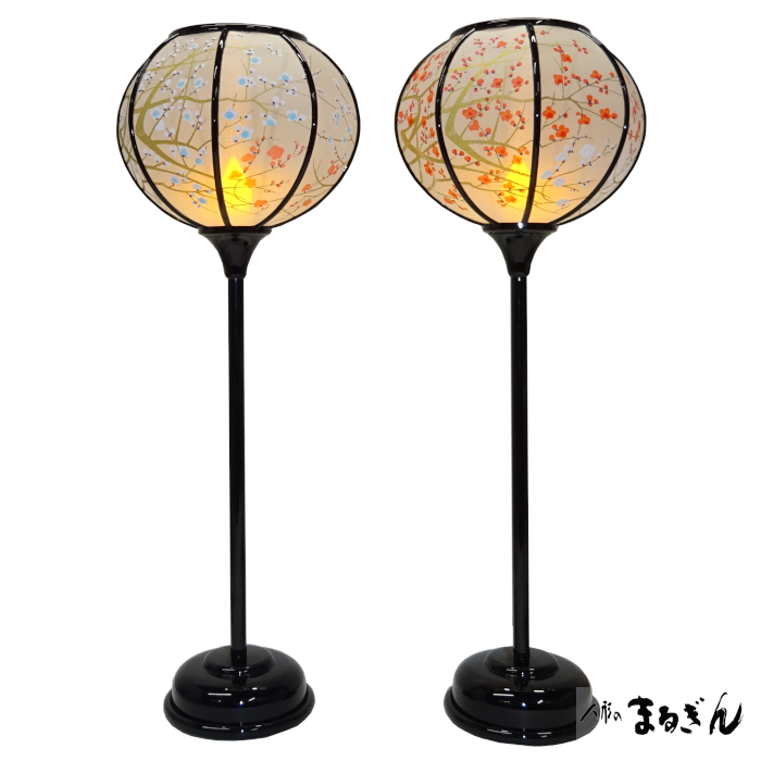 雪洞（ぼんぼり） | 木目込人形材料、雛道具、人形用ガラスケース