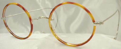 丸いめがね、セル巻き