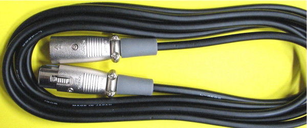 キャノンケーブル XLRコネクター付き 音声ライン マイク用ケーブル