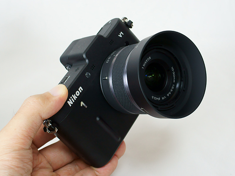 ニコン レンズ 1 NIKKOR VR 10-30mm /monox デジカメ 比較 レビュー