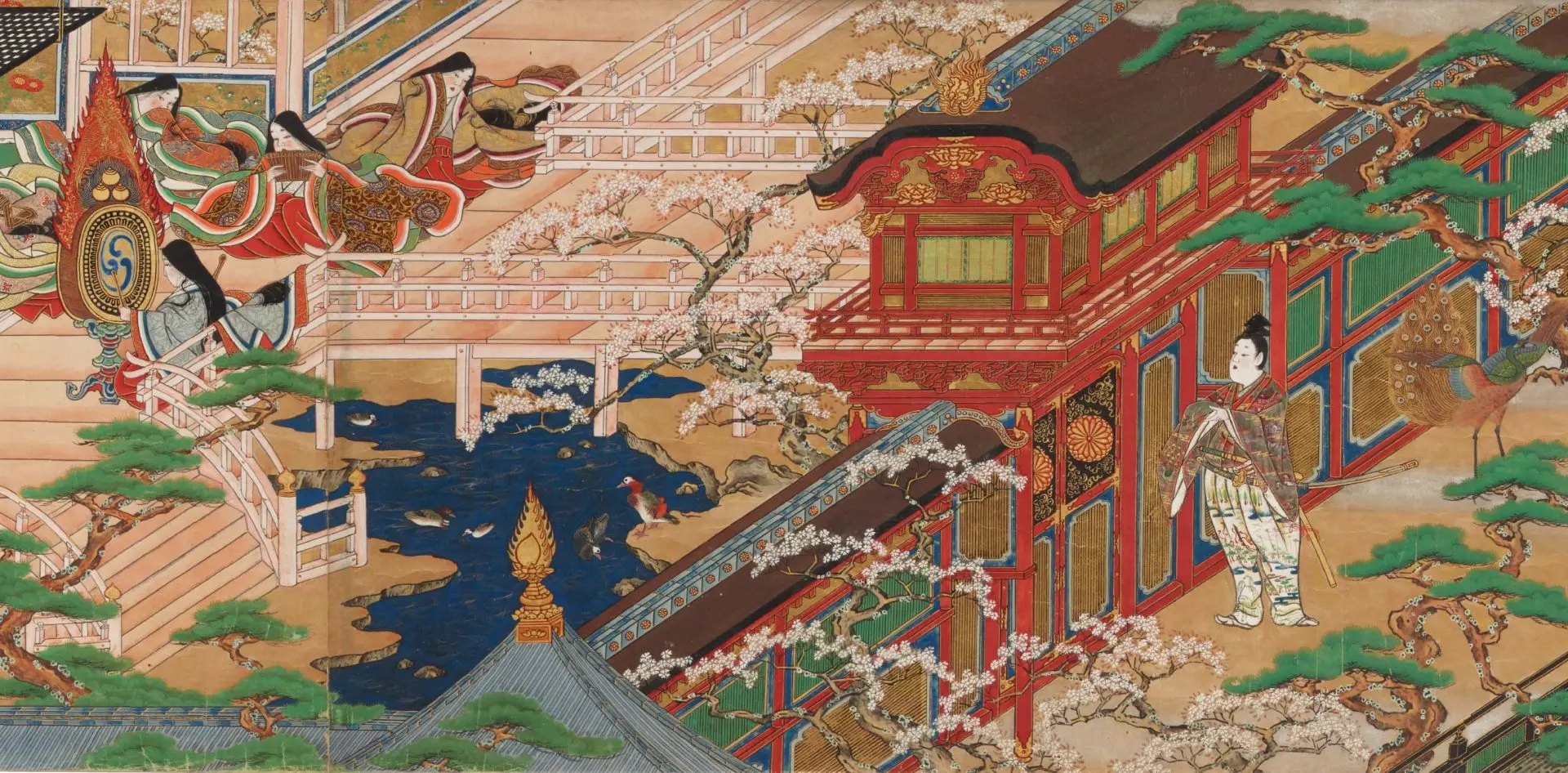 岩佐又兵衛 極彩色ワールド 重文「浄瑠璃物語絵巻」 – MOA美術館 | MOA