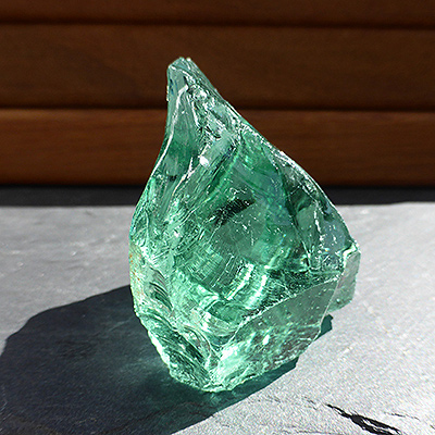 ブルーグリーンオブシディアン クリスタル：結晶・原石 地球雑貨 Nadia