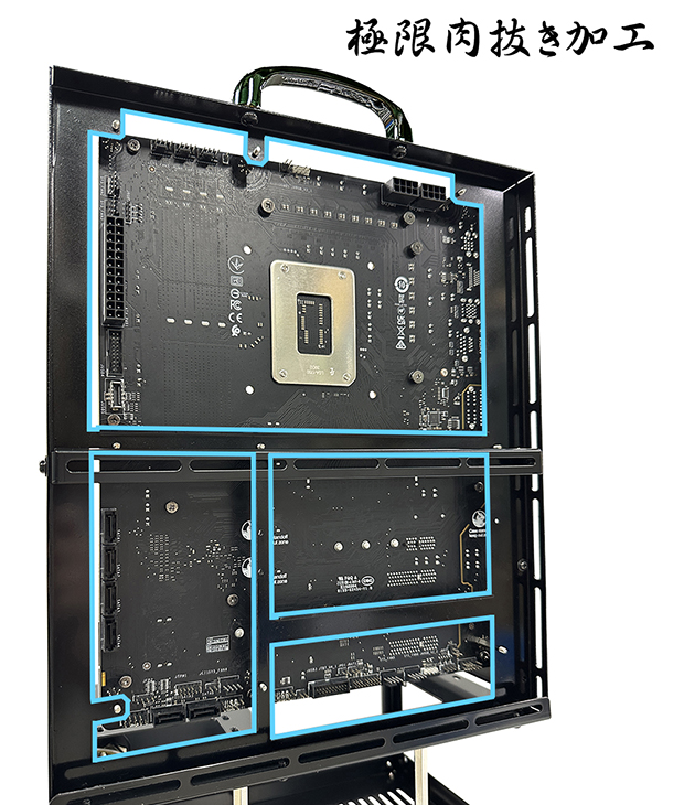 長尾製作所 オープンフレーム ver.ATX 裏配線モデル