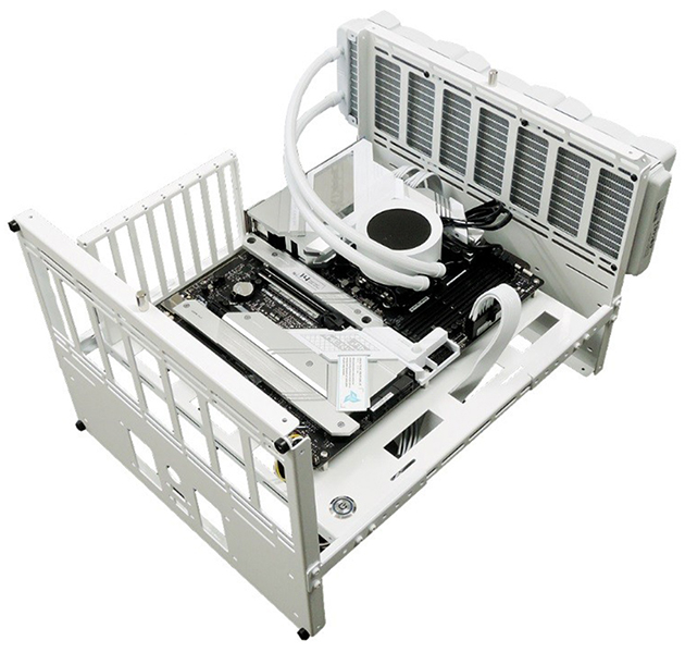 長尾製作所 3wayオープンフレーム スタック式 ホワイトエディション