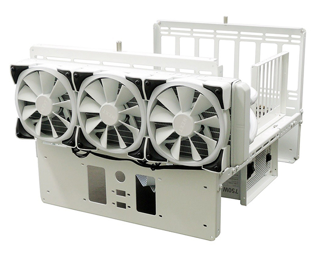 長尾製作所 3wayオープンフレーム スタック式 ホワイトエディション