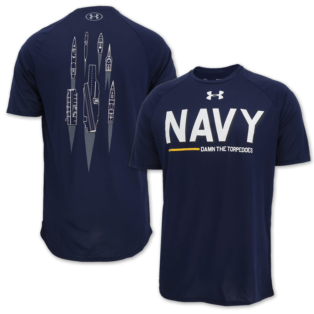 Navy Under Armour Rivalry Ship T-Shirt – Navy Gear