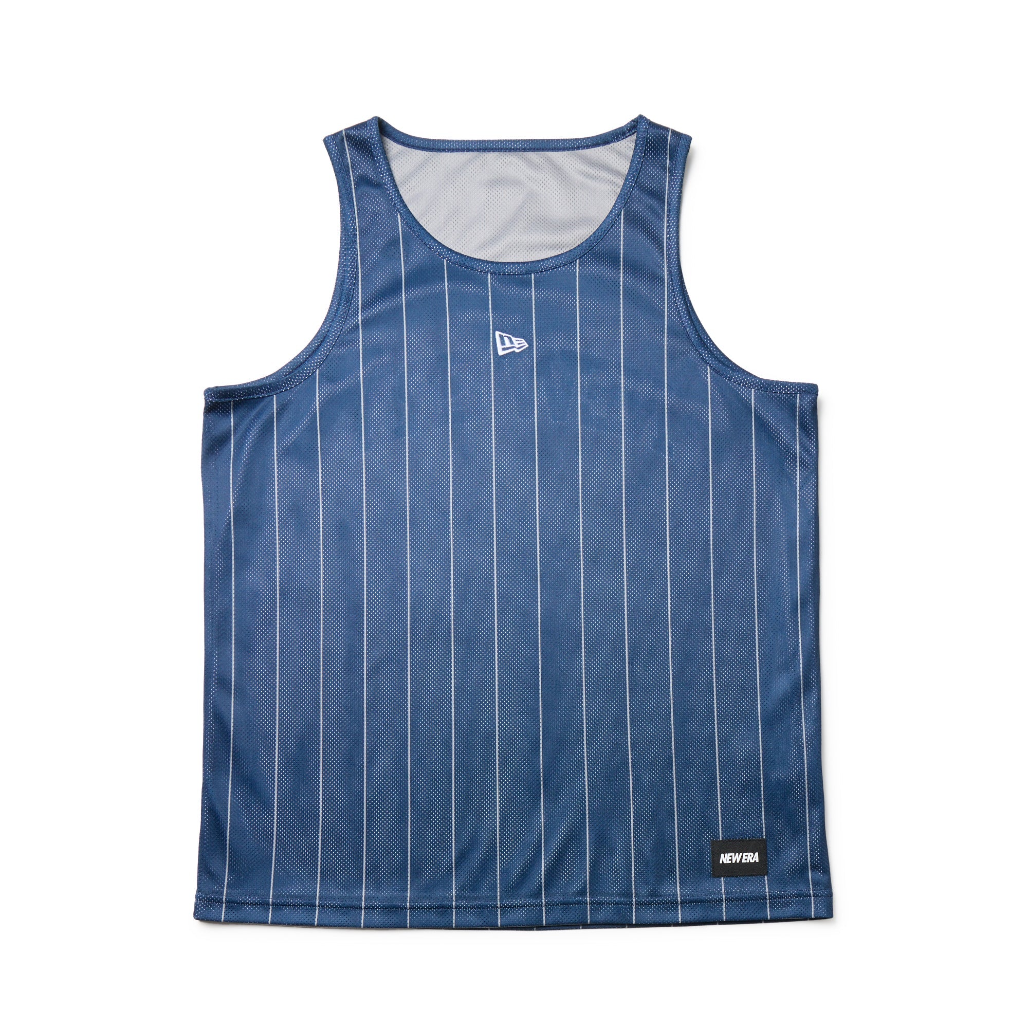 バスケットボール リバーシブル タンクトップ ネイビー/グレー