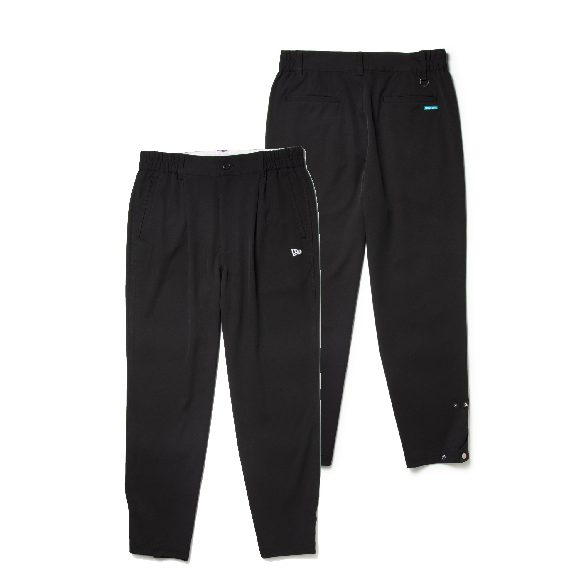 ワイド テーパード ストレッチパンツ ブラック | ゴルフ | ニューエラ