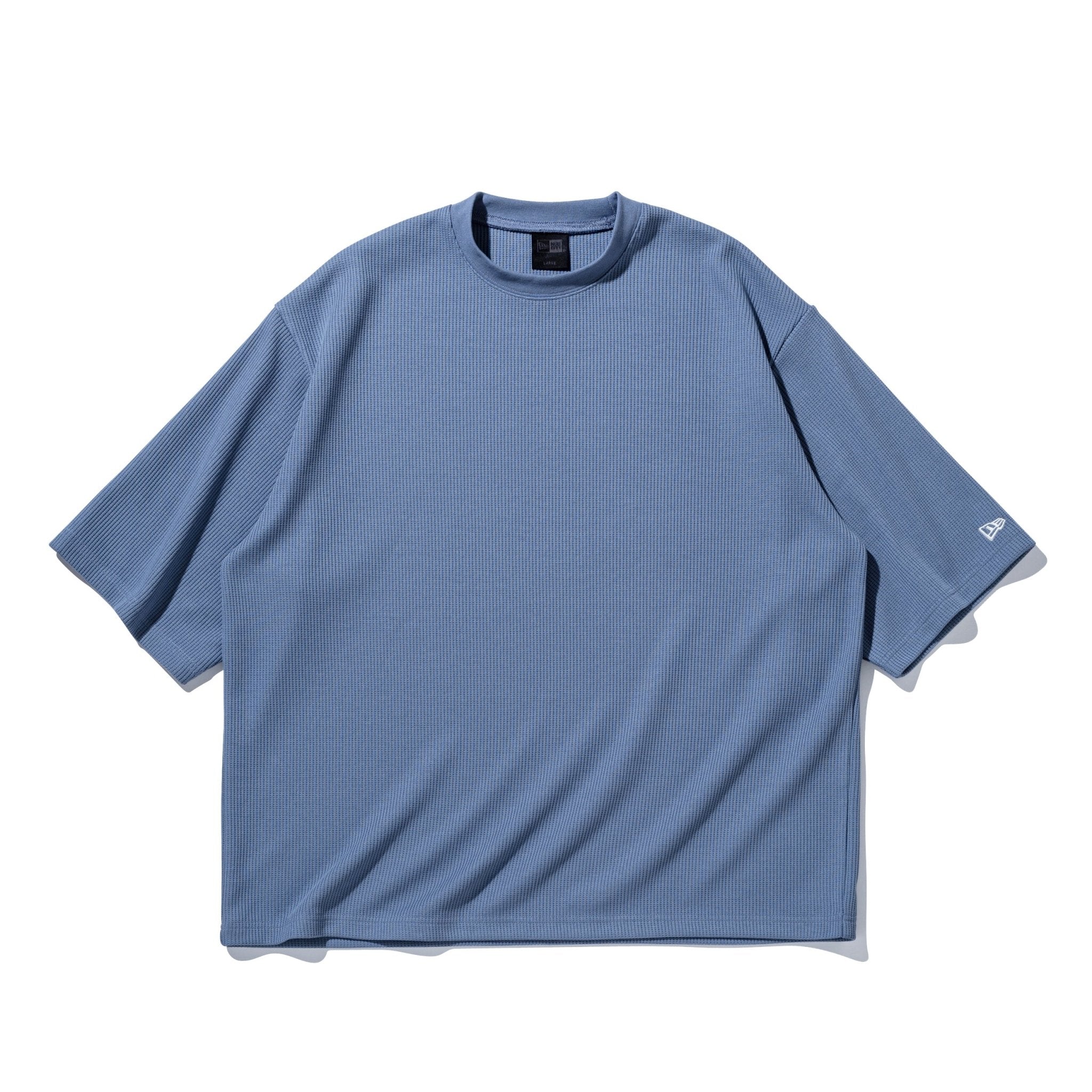 半袖 オーバーサイズド ワッフル Tシャツ BLACK LABEL SS25 スレート