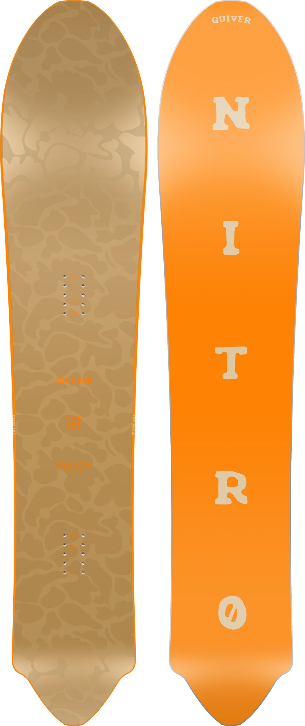 The 2026 Nitro Pow Snowboard - Float, Glide, and Carve Reinvented