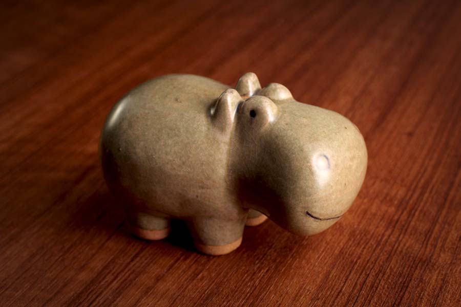 リサ・ラーソン 動物園(MENAGERI) カバ/ Lisa Larson Menageri Flodhast #1