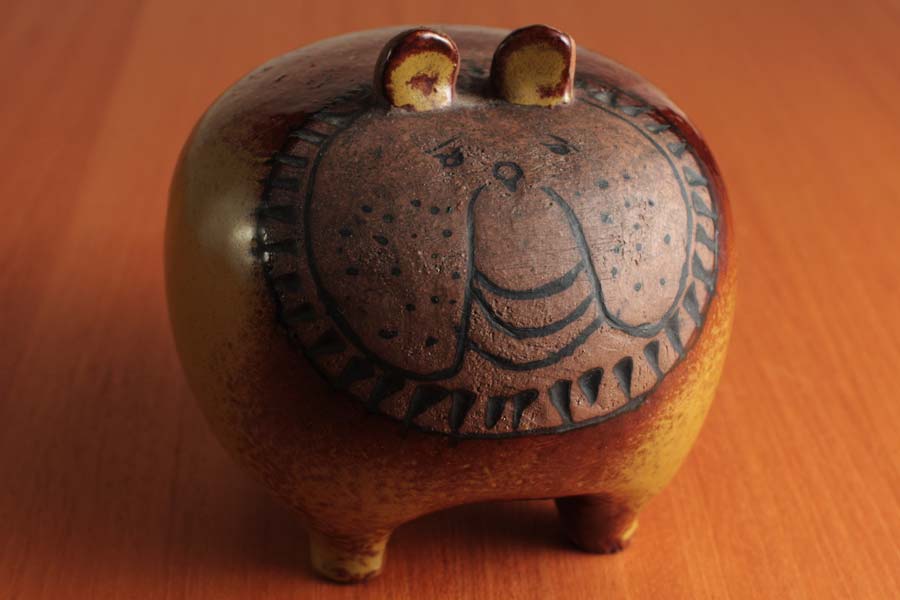 リサ・ラーソン 大きな動物園シリーズ ”ブルドッグ” / Lisa Larson