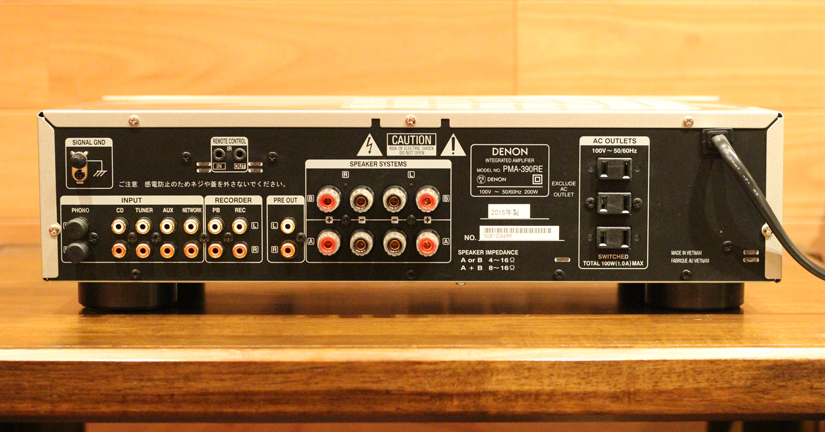 DENON PMA-390RE & DCD-755REの極上中古品を入荷致しました