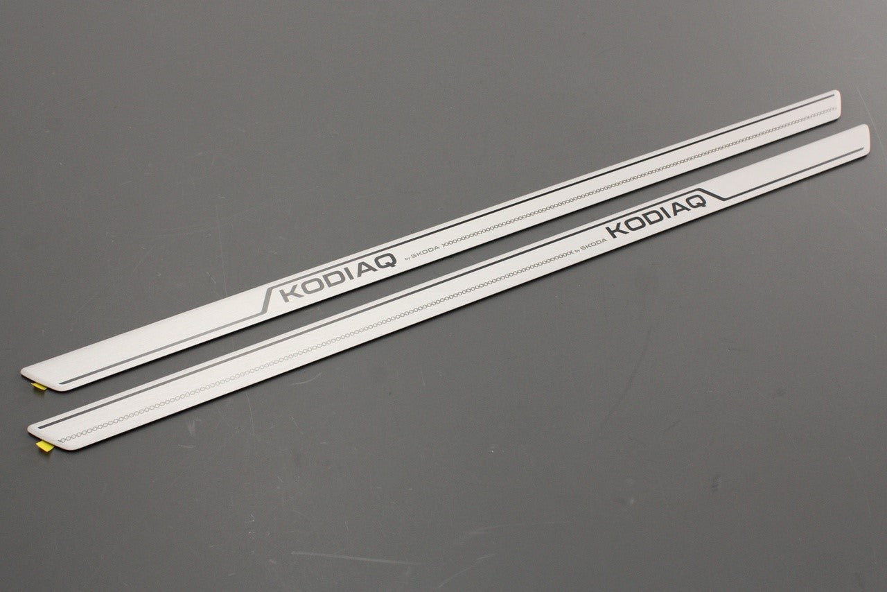 Skoda Kodiaq 2024-on door sill protective covers (front) 57H071303