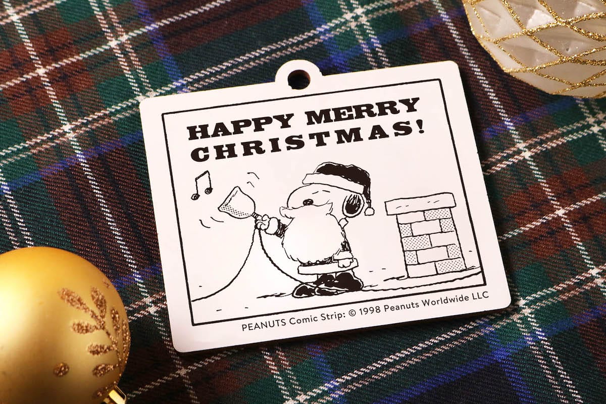 期間限定”PEANUTS HOTELご宿泊者全員にスヌーピーの木製オーナメントを