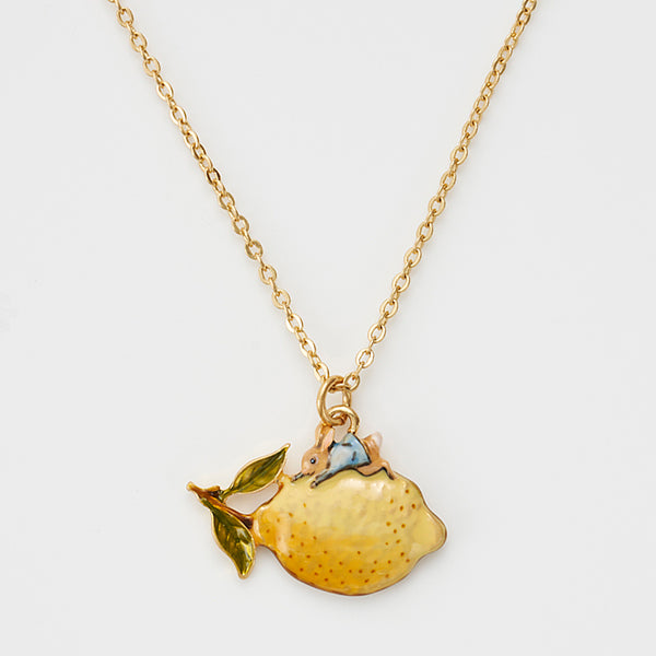 Fable England × ピーターラビット レモン ネックレス
