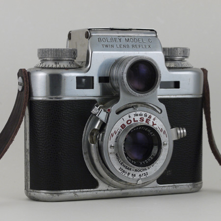 ボルシー C 35ミリ版二眼レフカメラ BOLSEY C The Bolsey Model C - a Unique 35mm Twin Lens Reflex Rangefinder Camera