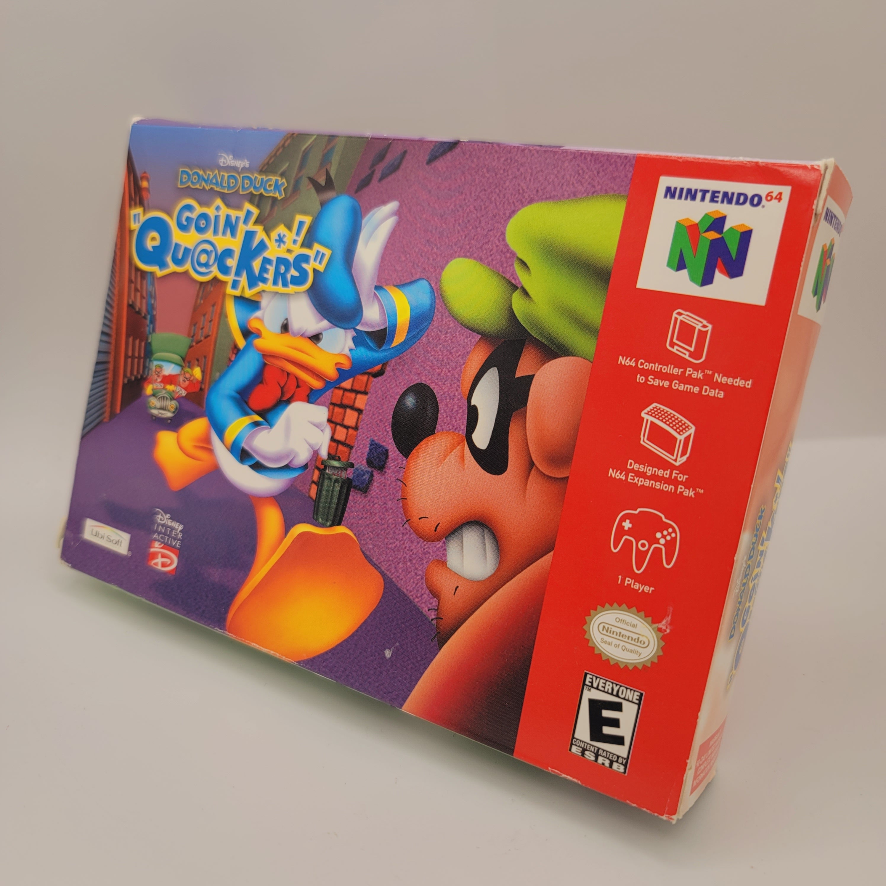 N64 - Disney's Donald Duck: Goin' Quackers (Complete in Box / B+ / No