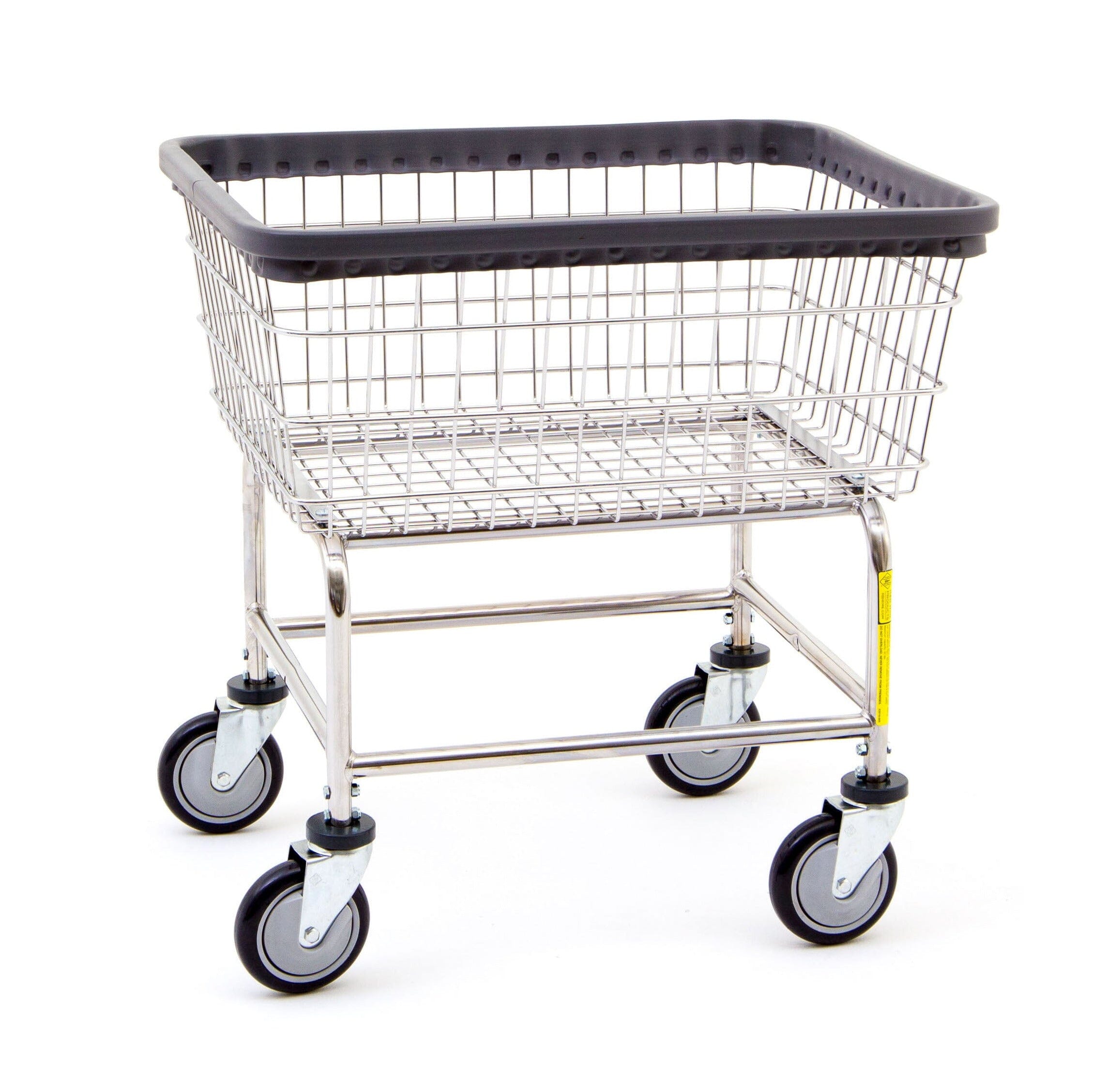 R&B Wire® Standard Industrial Laundry Carts - 2.5 Bushel Capacity