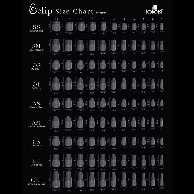 rednails web channel / Gelip(ジェリップ) ［セット］CL コフィン