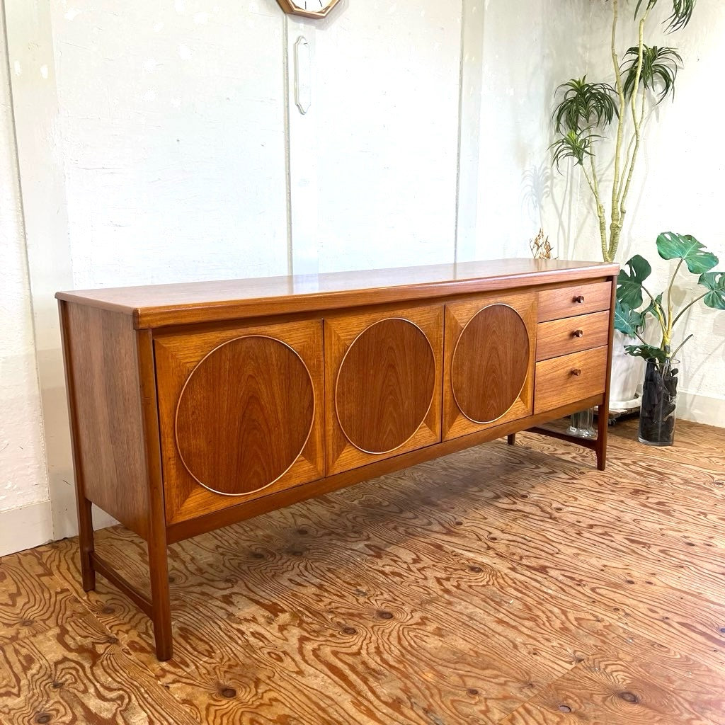 ネイサン / NATHAN サークルサイドボード チーク材 英国 ヴィンテージ