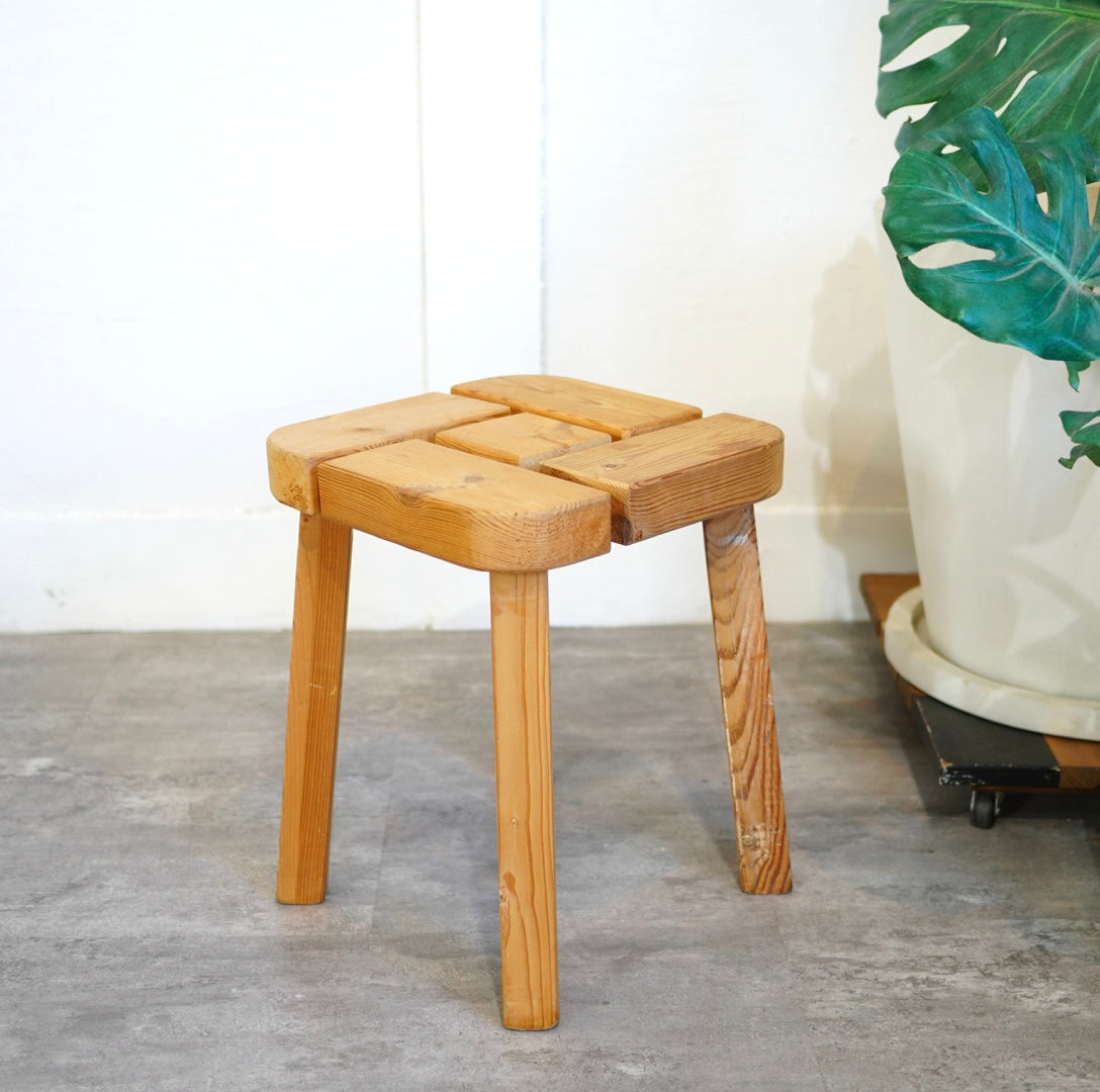 フィンランド サウナスツール パイン材 ヴィンテージ 北欧 中古