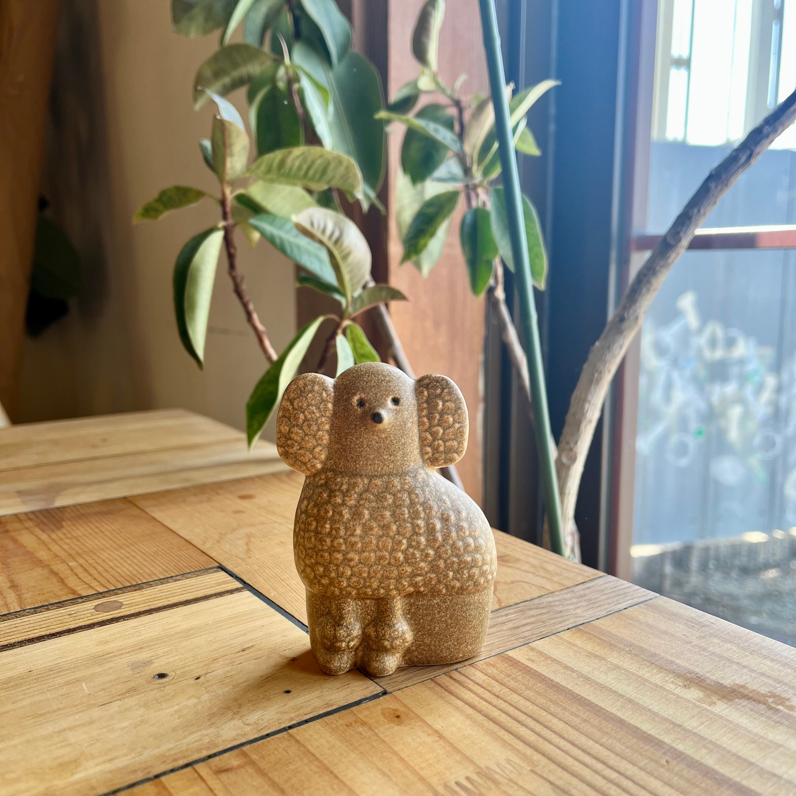 リサ・ラーソン / Lisa Larson プードルミニ ブラウン ライト 北欧