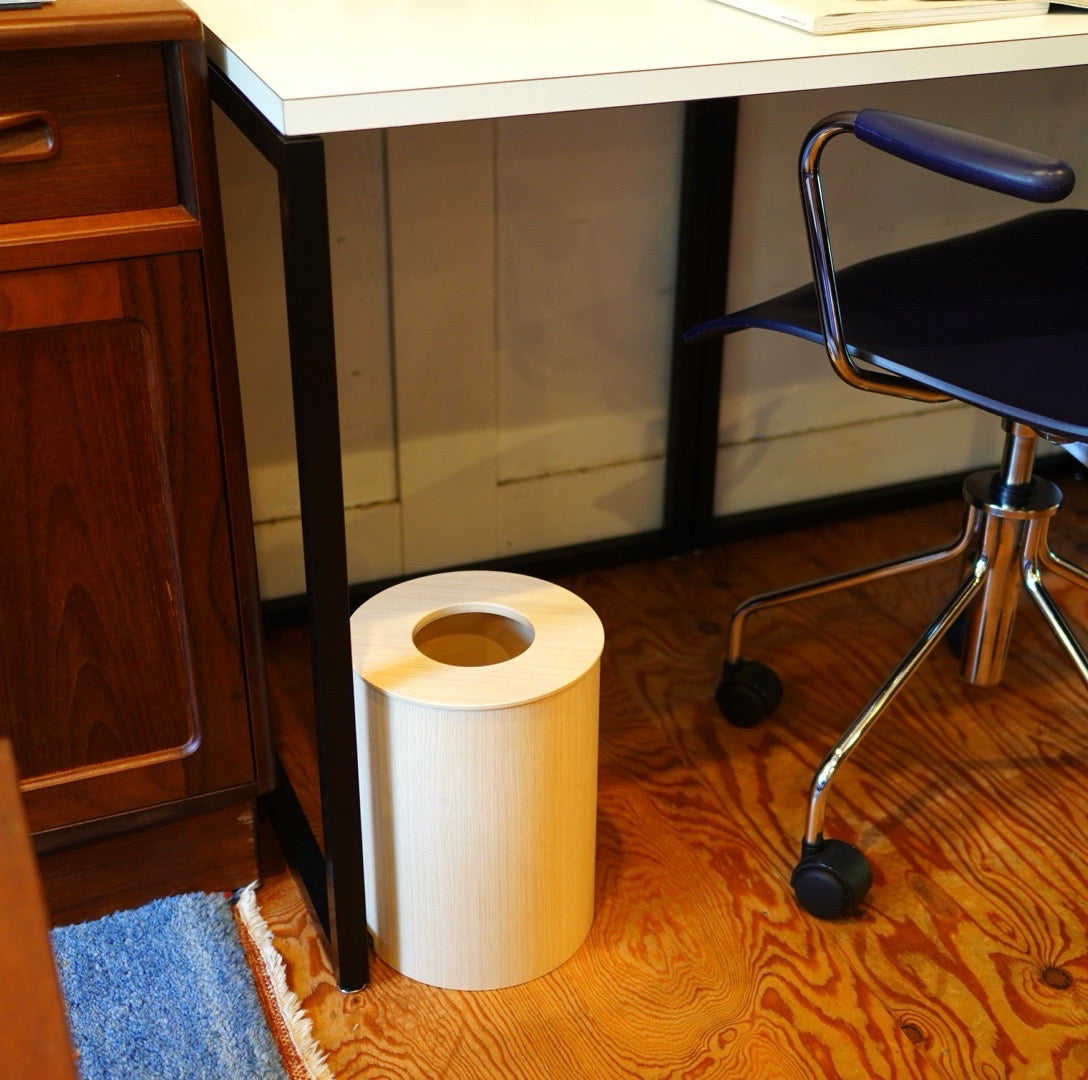 サイトーウッド / SAITO WOOD BASKET donut lid ダストボックス ゴミ箱