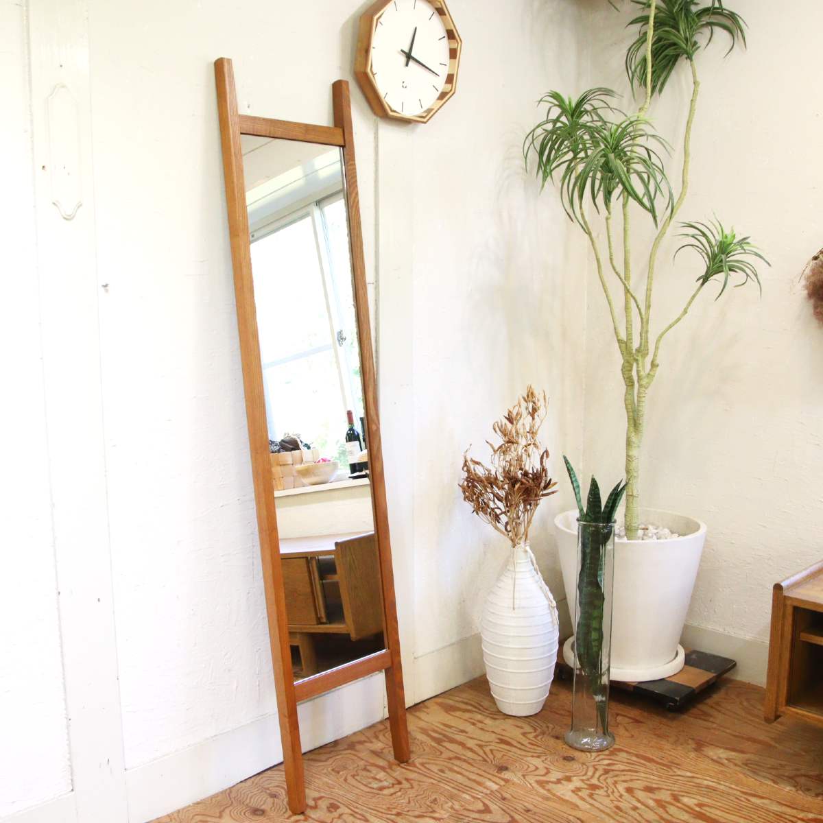 イデー / IDEE スレイミラー/ SLEIGH MIRROR 立て掛け 姿見 全身鏡