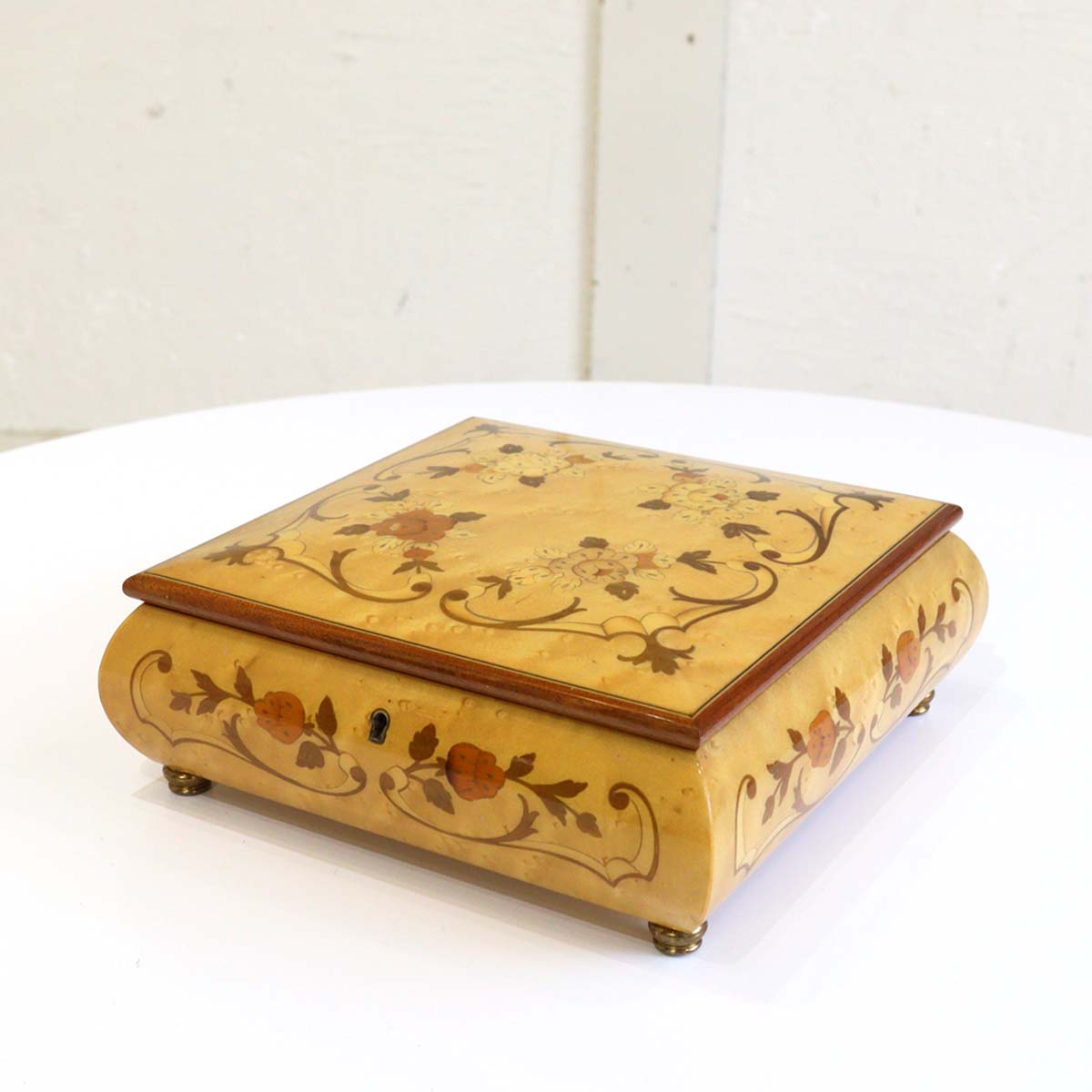 リュージュ / REUGE オルゴール ジュエリーケース 象嵌細工 エリーゼの