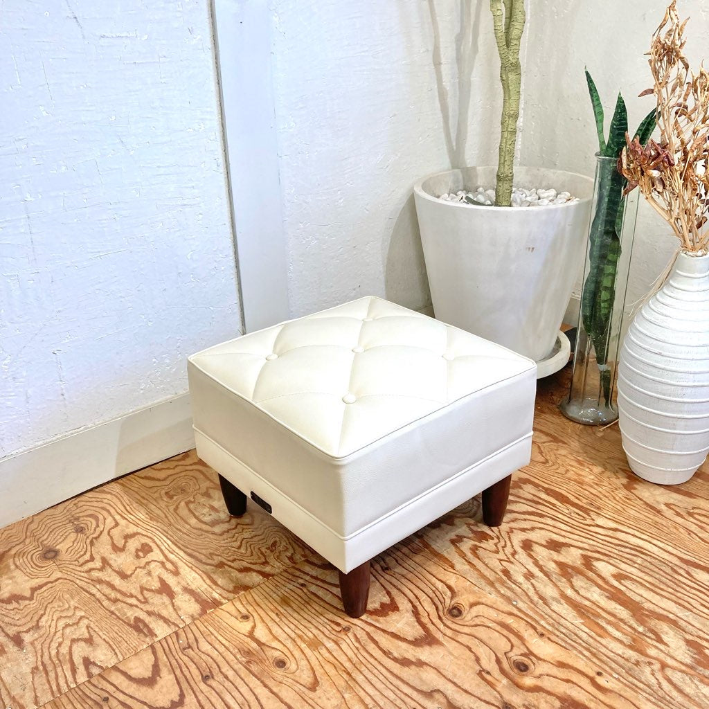 KARIMOKU カリモク フットスツール オットマンのみ Used KARIMOKU