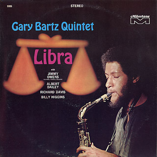 Gary Bartz Quintet / Libra (LP), Milestone | 中古レコード通販 大阪
